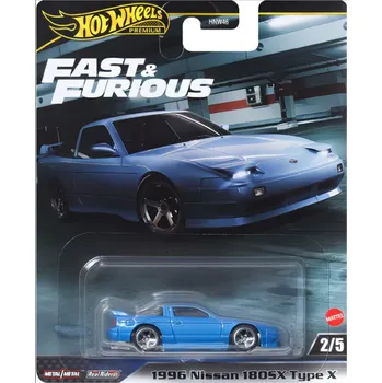 auto na autodráhu Hot Wheels Premium Fast and Furious 1996 Nissan 180SX type X