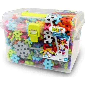 ostatní stavebnice MELI BASIC CONSTRUCTOR BOX TRAVEL 50076 VAFLE STAVEBNICE 500 dílků