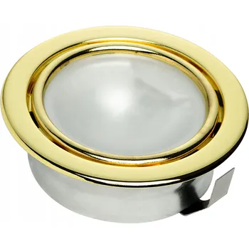 HALOGENOVÉ BODOVÉ SVÍTIDLO 1x QT 20W G4 IP20 ZLATÉ LVS HD-281 ZLATÉ