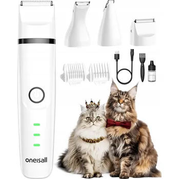 Kosmetika pro psa Oneisall Profesionální strojek na stříhání zvířat, koček a psů