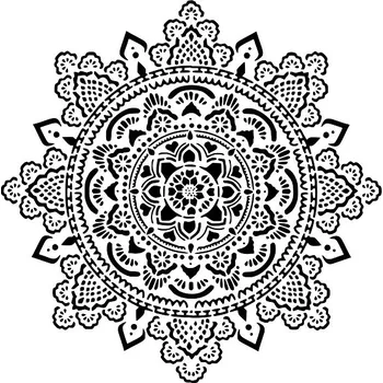 Šablona plastová pro kreativní tvoření - 30 x 30 - B56