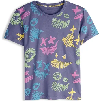 Dětská móda GATE Bavlněné tričko s potiskem 10Y 825-0513/85