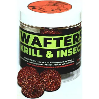 Boilies The Ultimate Krill & Insect Wafters 20mm - Nástrahy na kapry Krill a Hmyz, vyvážené, 20mm