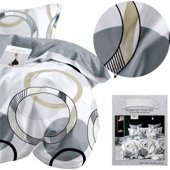 Povlečení Povlečení 200x220 Sada 3 dílů Bavlněný satén Stylové Melita
