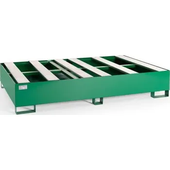 Olejová vana Meva Záchytná vana pro 2x 1000 l kontejner – ekonomická řada