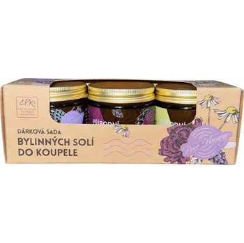 Kosmetická sada Pure Harmony Dárková sada bylinných solí do koupele