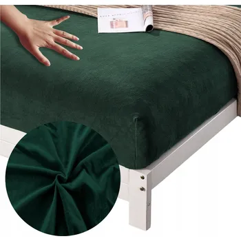 Prostěradlo PROSTĚRADLO měkké PLYŠOVÉ z mikrovlákna 220x200 + 8cm s gumou MEDVÍDEK LÁHEV