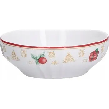 Miska na ovoce La Porcellana Bianca 13 cm - Vánoční edice