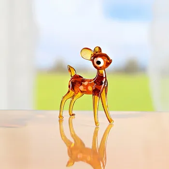 Skleněná figurka Koloušek stojící 4,5x5,5x2 cm