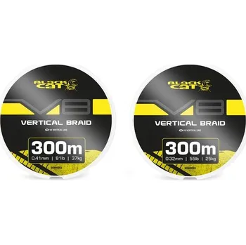 Black Cat Šňůra V8-Line 300 m - 0,32mm 25kg