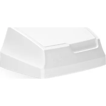 Autodíl Meva Plastové víko s klapkou 25 l - bílé