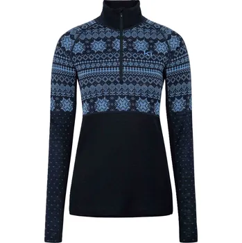 Dámské termoprádlo Dámské funkční triko Kari Traa Vilma Half Zip Sea 623616 25/26