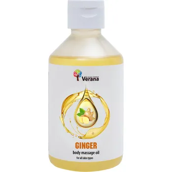 Masážní přípravek Verana masážní olej Zázvor 250ml