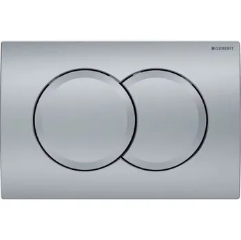 Splachovací tlačítko Splachovací tlačítko pro WC Geberit DELTA 01 stříbrné