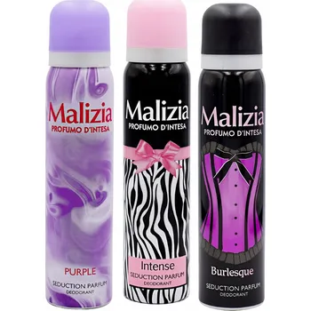 Malizia 3x dámský deodorant ve spreji