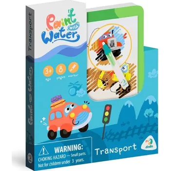 omalovánky DODO Vodní malování Doprava