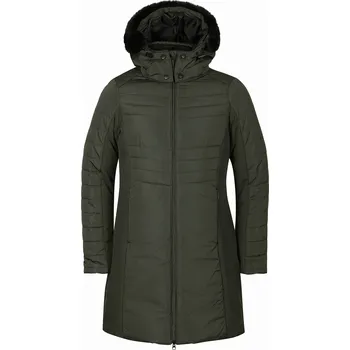 Dámský kabát Alpine Pro Norga tmavě zelený