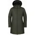 Dámský kabát Alpine Pro Norga tmavě zelený, XXL
