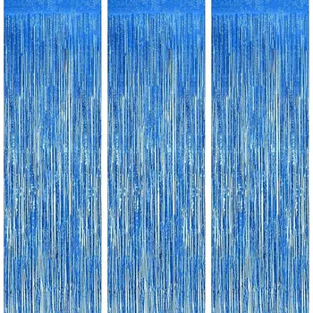 KURTYNA ZASŁONA IMPREZOWA DEKORACJA GIRLANDA URODZINY DO ZDJĘĆ 3x ŚCIANKA