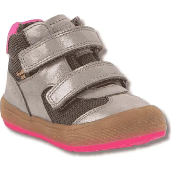 Dětská treková obuv FRODDO Ollie Lumi Tex dětské celoroční boty s membránou, Grey Silver Velikost: 26