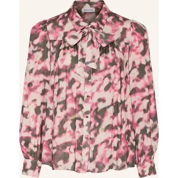 More & More Dámská Halenka S Vázačkou, olivová / tmavě...