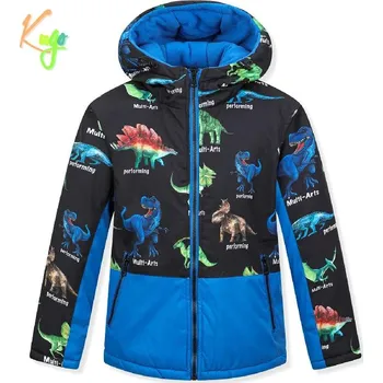 Chlapecká bunda Chlapecká zimnní bunda KUGO FB3801, tm. modrá / sv. modrá