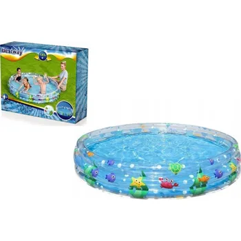 Dětský bazének Bestway Dětský nafukovací bazén mořský svět 183x33 cm