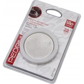 Příslušenství pro přípravu kávy Těsnění Pedrini se sítkem z nerezové oceli pro kávovary 10 TZ