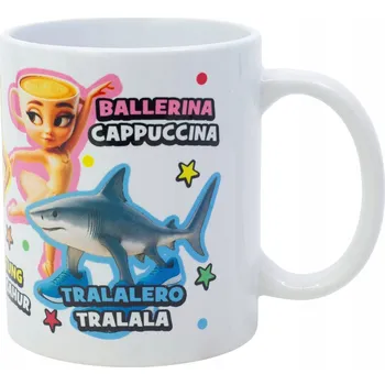 ITALSKÝ BRAIN ROT keramický hrnek s uchem 325 ml