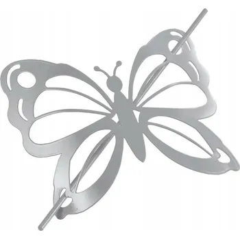 Spona na záclony Douceur d'intérieur 1900424 motýl šedý