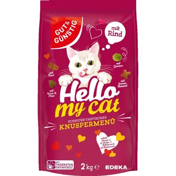 Krmivo pro kočku Gut&Gunstig krmivo pro psy s hovězím masem 2 kg