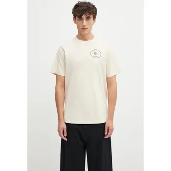 Dámské tričko Bavlněné tričko Sporty & Rich Kennedy Crest, S, béžová, 01X