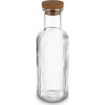 SKLENĚNÁ KARAFA s KORKOVÝM UZÁVĚREM na ŠŤÁVY a LIKÉRY Tadar Anastazja 1 l