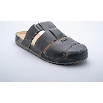 Pánská obuv MEDISTYLE pánská zdravotní pantofel MAREK Barva: Šedá, Velikost EU: 44