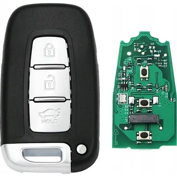 Autoklíč Klíč s dálkovým ovládáním Kia Hyundai 3 tlačítka Keyless HY22 ID46 433MHz PCF7952