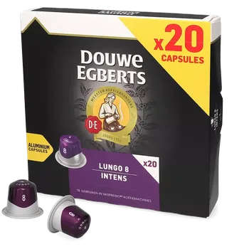 Káva Douwe Egberts | Lungo 8 Intense XL - Počet kapslí pro Nespresso®: 20