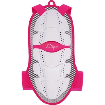 Sportovní chránič Dětský chránič páteře Etape Junior Fit Velikost: 116-128 / Barva: bílá/růžová