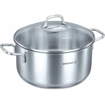 Hrnec Hrnec tradiční 1,8 l s poklicí 16 cm KORKMAZ PERLA na plyn a indukci