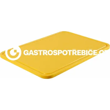 Kuchyňské prkénko OEM PE deska 500x350x15 - žlutá