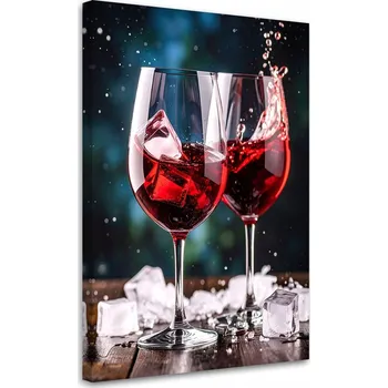 Obraz Obraz do kuchyně jídelny, Červené víno 70x100