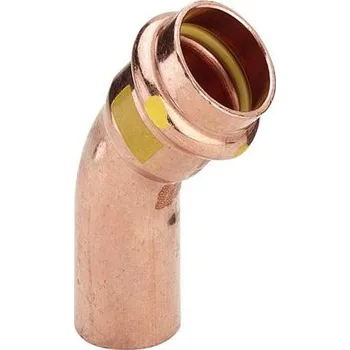 Instalatérský materiál Měděné koleno Viega 18 mm