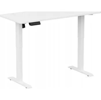 Psací stůl Obdélníkový psací stůl LVNSYSTEM 120 x 60 x 114 cm bílý