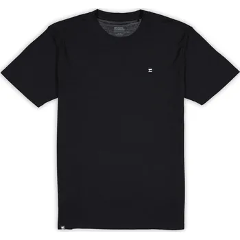 Pánské tričko triko MONS ROYALE ICON MERINO CLASSIC T-SHIRT logo invert aop black Velikost: S