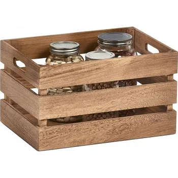 Úložný box ÚLOŽNÝ BOX VINTAGE DŘEVO ZELLER