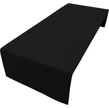ubrus Běžec na stůl černý 180 x 40 cm