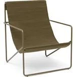 Ferm Living, Židle Desert Olive s olivově zeleným rámem - Formadore