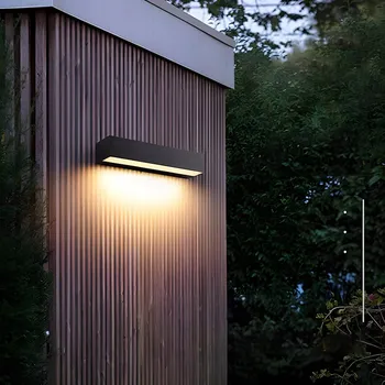 Venkovní osvětlení Venkovní voděodolná LED nástěnná svítidla IP65 dveřní reflektory 30W