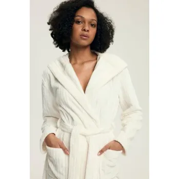 Dámský župan Dámský župan Henderson Dionne - s kapucí Krémová S