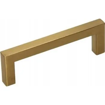 Nábytkové kování Nábytková úchytka GAMET UU86 zlatá kartáčovaná 96mm