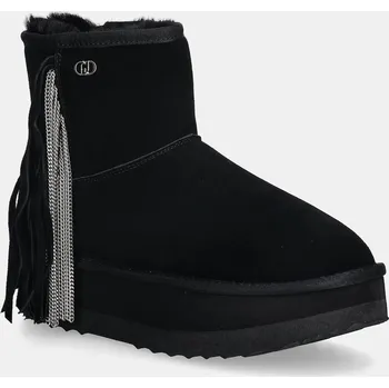 Dívčí obuv Semišové sněhule Liu Jo JANE 09 černá barva, SF5109PX00222222 99X, EUR 39